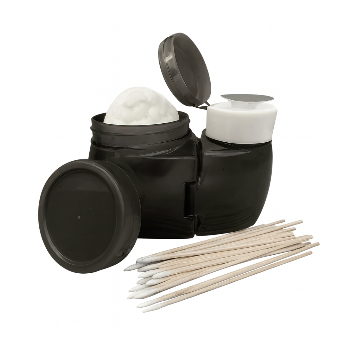 Kit Duo Porta Algodão e Porta Acetona - 2