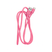 Cabo USB Tech Cell Tipo-C – Rosa - 1