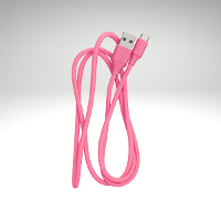 Cabo USB Tech Cell Tipo-C – Rosa - 2