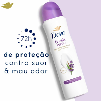 Desodorante Aerossol Dove Lavanda & Baunilha 72h - 150ml - 2