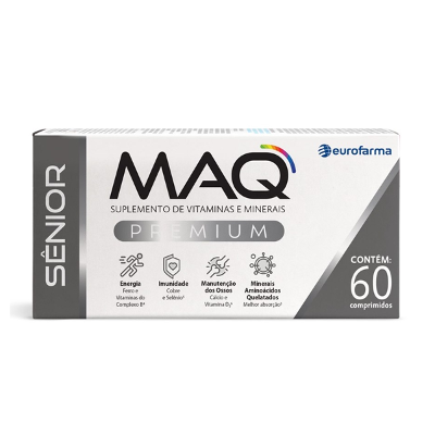 Maq Sênior Premium Eurofarma 60 Comprimidos