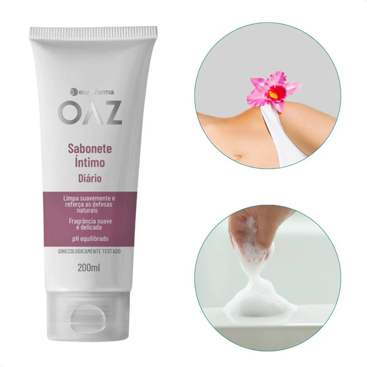 Sabonete Intimo Diário Oaz 200ml - Eurofarma - 3
