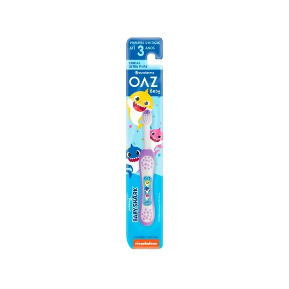 Escova Dental Oaz Baby Shark 1 Unidade - 1