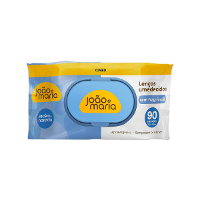 Lenço Umedecido João e Maria Sem Fragrância 90 Unidades - 1