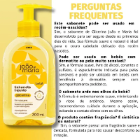 Sabonete Líquido João e Maria Bebê Glicerinado 200ml - 5