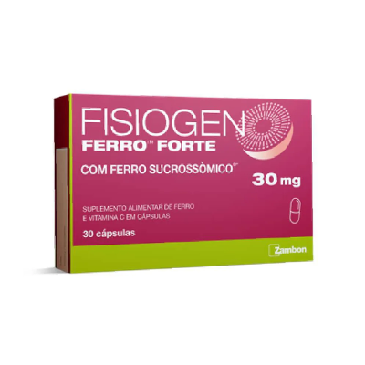 Ferro Fisiogen Forte 30 cápsulas