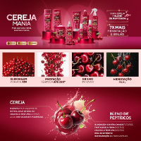 Kit DaBelle Cereja Mania Shampoo 250ml + Condicionador 200ml - 5