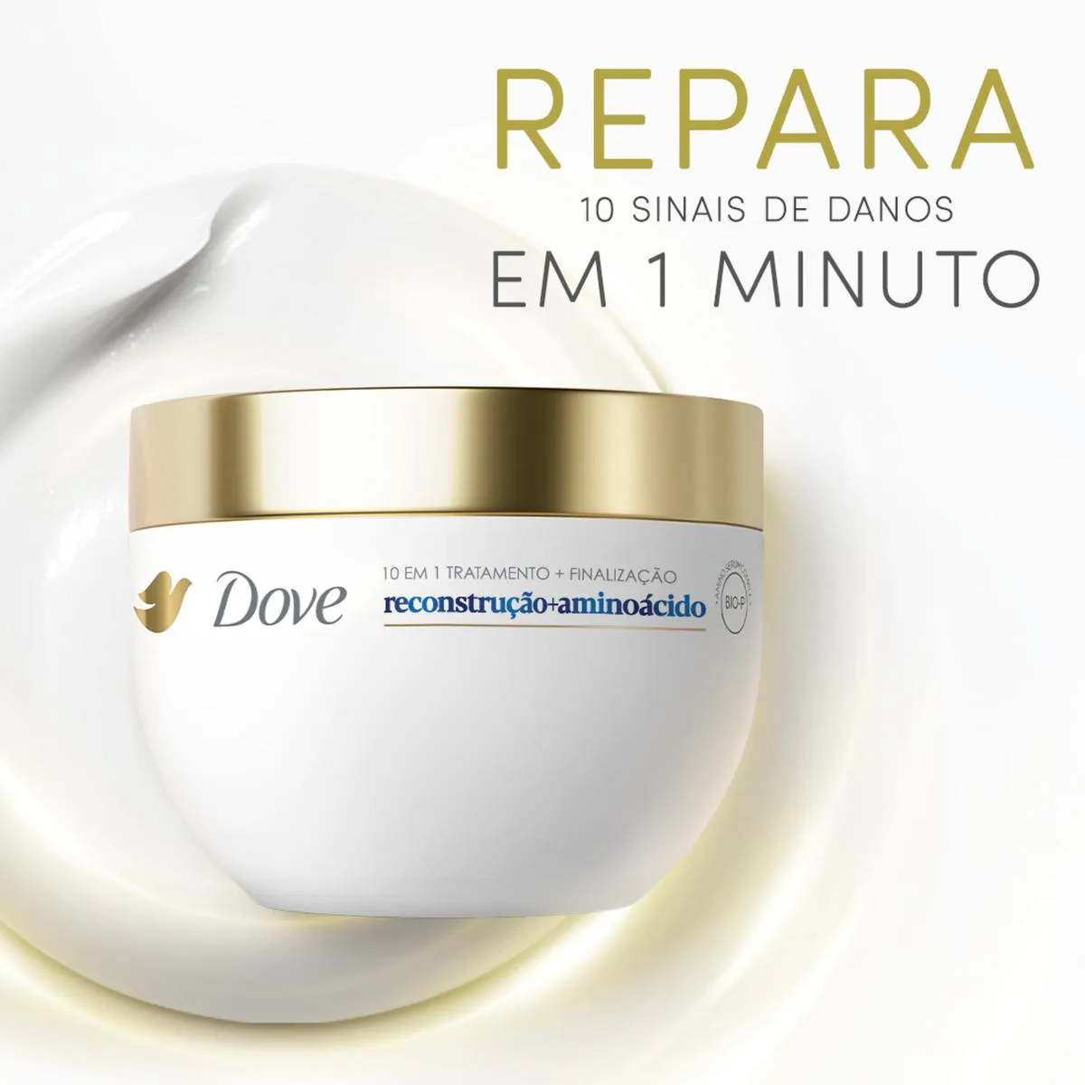 Dove Máscara de Tratamento Reconstrução + Aminoácido 320g - 4
