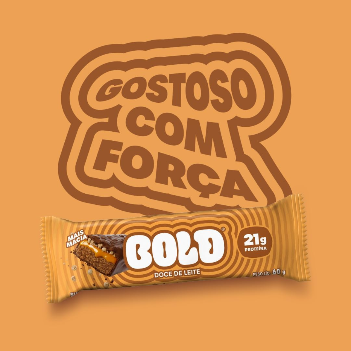 Barra de Proteína Doce de Leite Bold 40 g - 3
