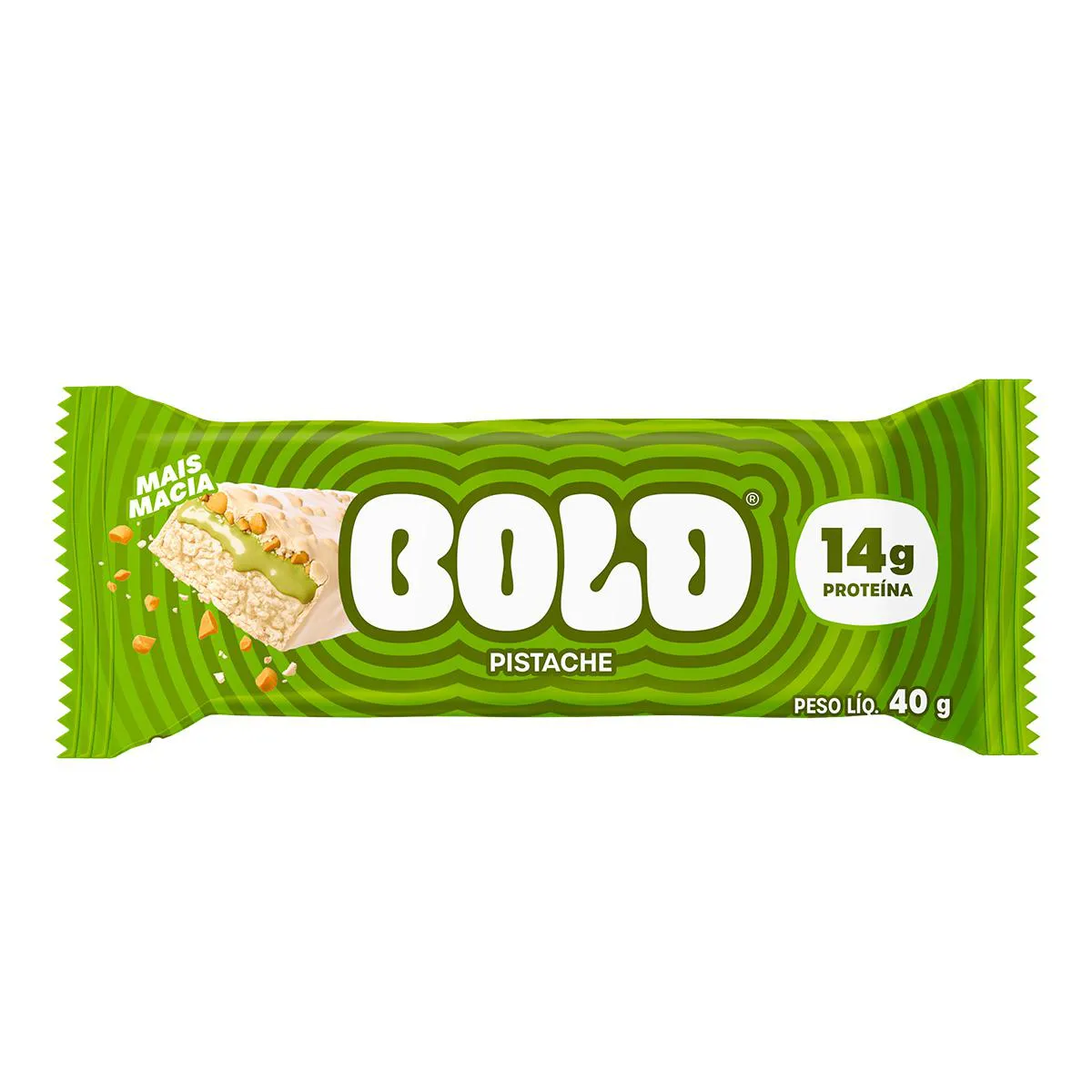 Barra de Proteína Pistache Bold 40 g - 1