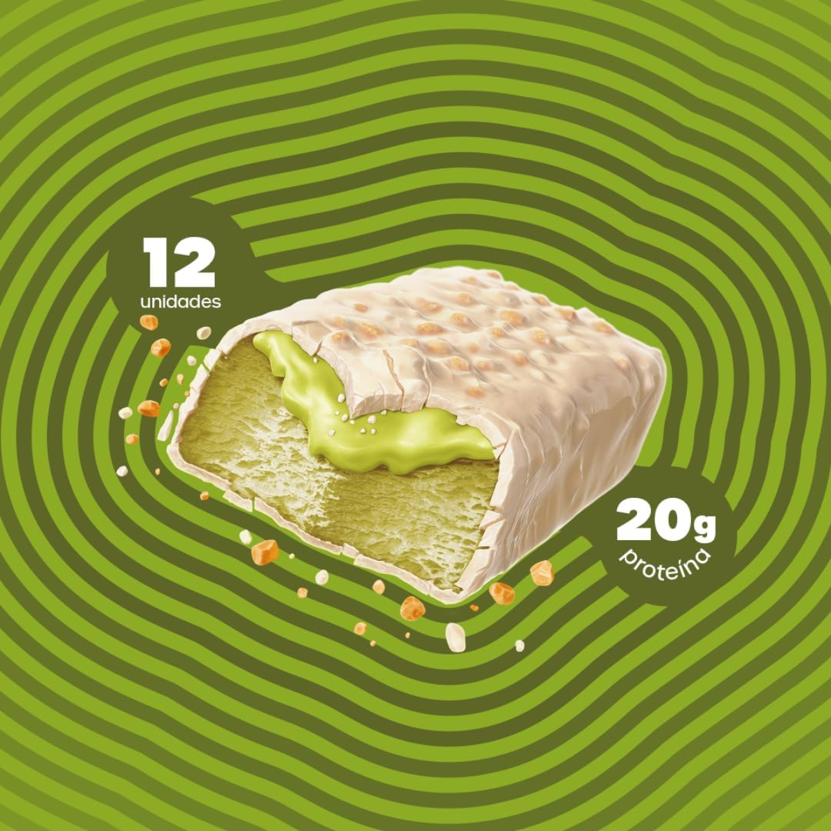 Barra de Proteína Pistache Bold 40 g - 3