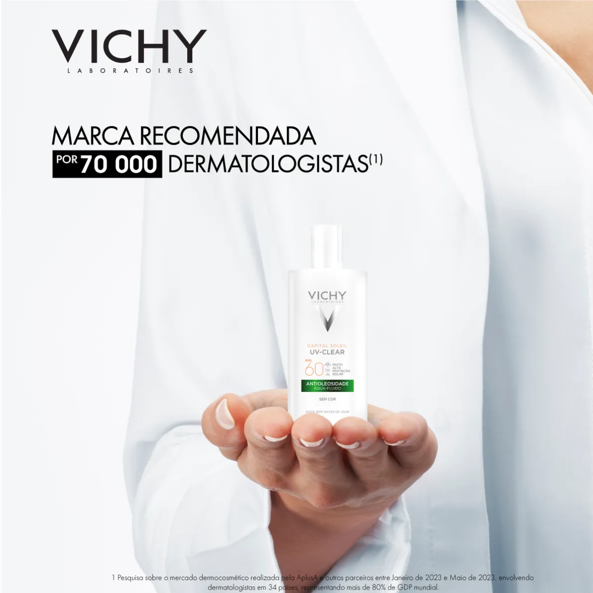 Protetor Solar Facial Vichy Capital Soleil UV-Clear FPS 60 40g - 4