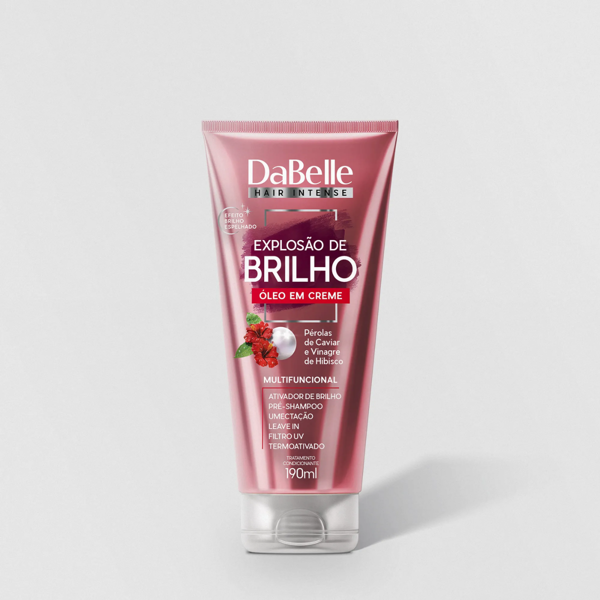Kit Dabelle Óleo em Creme 190ml + Shampoo 100ml Explosão de Brilho - 2