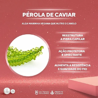 Kit Dabelle Óleo em Creme 190ml + Shampoo 100ml Explosão de Brilho - 5