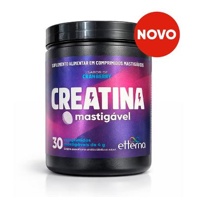 Creatina sabor Cranberry da Etterna 30 comprimidos