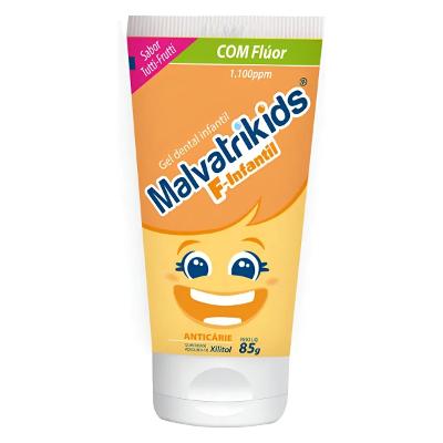 Malvatrikids F Gel Dental Inf Anticárie Tutti-frutti 85g