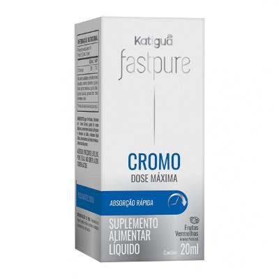 KATIGUA FAST PURE CROMO DOSE MAX FRUT VERM 20ML