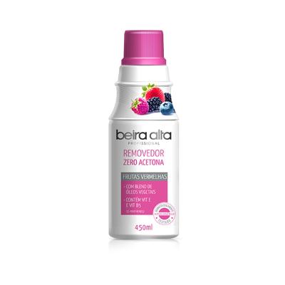 Removedor de Esmalte Sem Acetona Fruta Vermelhas - 450ml