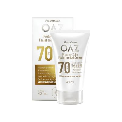OAZ Protetor Solar Facial Fps70 - 40ml