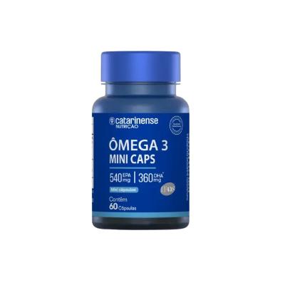 Ômega 3 Mini Catarinense Nutrição 60 cáps