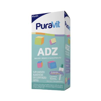 Suplemento Alimentar Puravit Adz 10ml