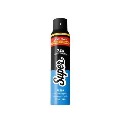 Desodorante Aerosol Super Acqua 250ml