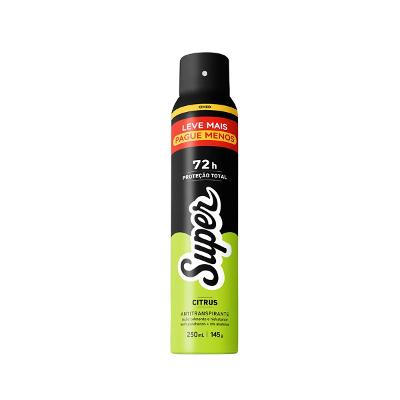 Desodorante Aerosol Super Citrus 250ml