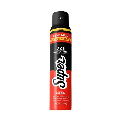 Desodorante Aerosol Super Energy 250ml