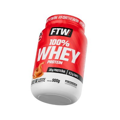 Whey Protein 100% Sabor Doce de Leite 900g - FTW