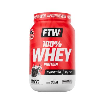 Whey Protein 100% Sabor Cookies 900g - FTW