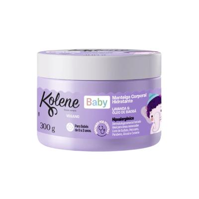 Manteiga Corporal Hidratante Baby Hipoalergênico Kolene 60g