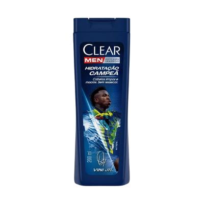 Shampoo Anticaspa Clear Men Hidratação Campeã 200ml
