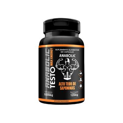 Suplemento Anabolic Testo Max Energy 1000mg com 120 Cápsulas