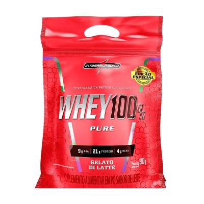 Whey 100% Pure Sabor Gelato Di Latte 900g