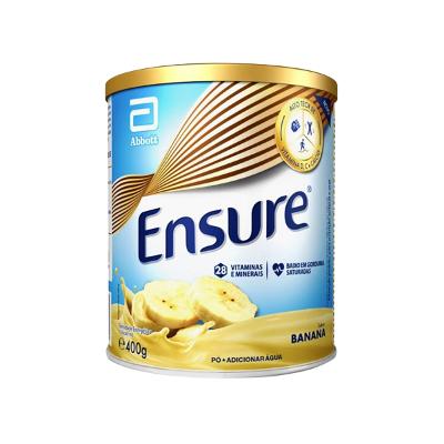 Suplemento Leite Ensure em Pó Sabor Banana - 400g