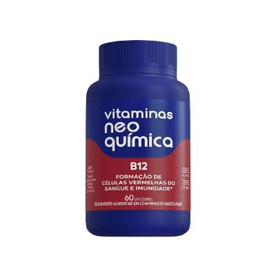 Vitamina B12 Neo Química 60/c Mastigáveis