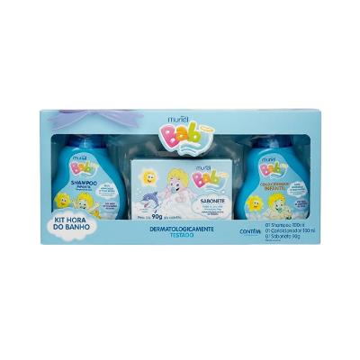 Kit Muriel Baby Menino Shampoo + Condicionador + Sabonete