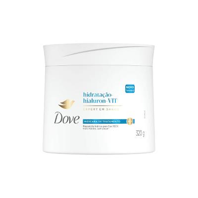 Máscara Dove 2 em 1 Hidratação + Hialuron-Vit 320g