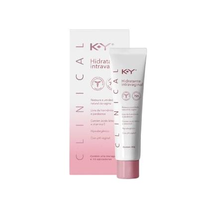 K-Y Hidratante Intravaginal 30g com 10 Aplicadores