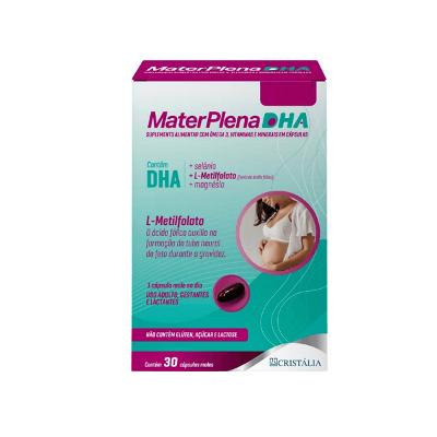 Suplemento MaterPlena DHA com 30 Cápsulas