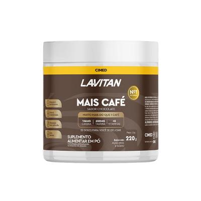 Suplemento Lavitan Coffee Mais Café Sabor Chocolate 220g