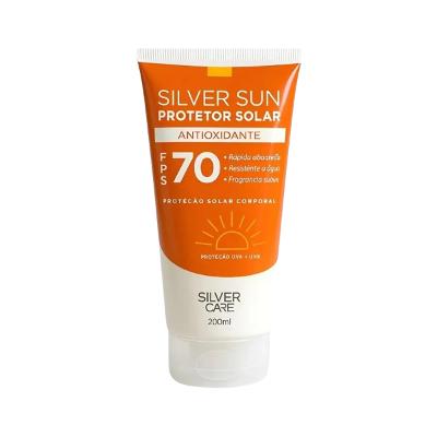 Protetor Solar Corporal Silver Care Fps70 200ml