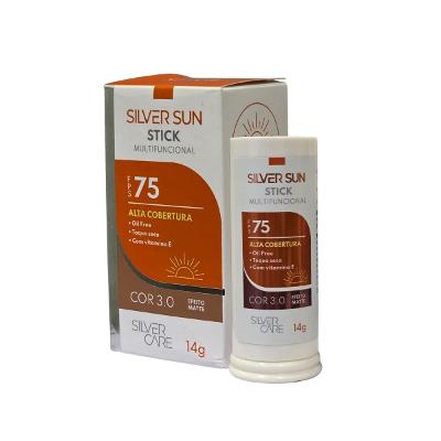 Protetor Solar Facial em Stick Fps75 Cor 3.0 14g