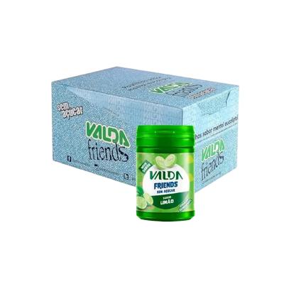 Valda Friends Sabor Limão Pote 50g Pack com 6 Unidades