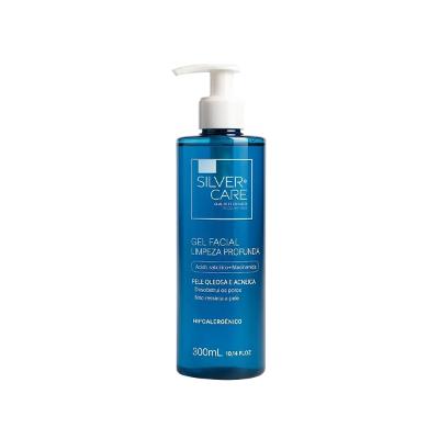 Sabonete Facial Silver Care Gel Limpeza Profunda 300ml