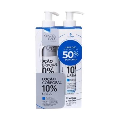 Kit Loção Corporal Ureia 10% 200ml com 2 Unidades