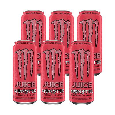 Energético Monster Pipeline Punch 473ml Pack com 6 Unidades
