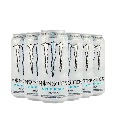Energético Monster Ultra Sem Açúcar 473ml Pack com 6 Unidades