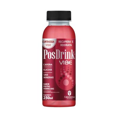 Posdrink Vibe Sabor Frutas Vermelhas 250 ml