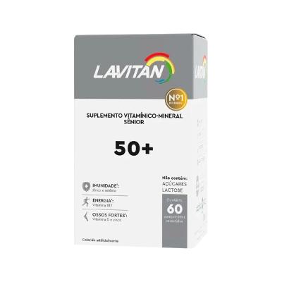 Suplemento Lavitan Sênior 50+ com 60 Comprimidos
